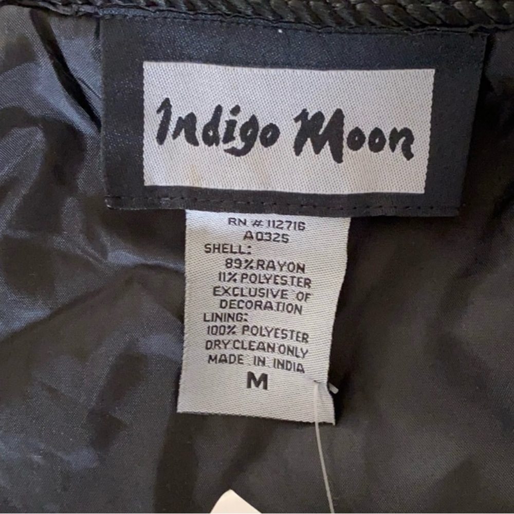 Indigo Moon Stylish Patchwork Jacket - image 5